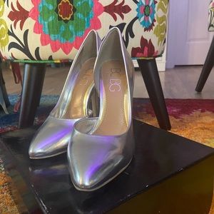 BCGC Silver Pumps